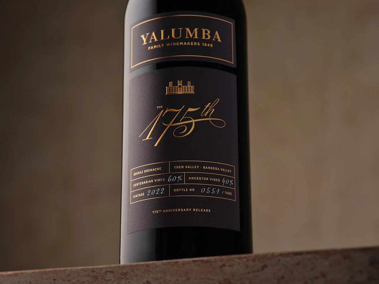 A bottle of the 175th Anniversary Release