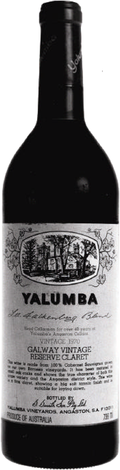 The Signature Les Falkenberg Blend Galway Vintage Reserve Claret Barossa Cabernet Sauvignon image