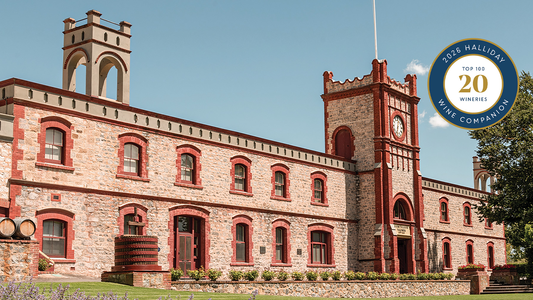 Halliday Top 100 Wineries 20th Place